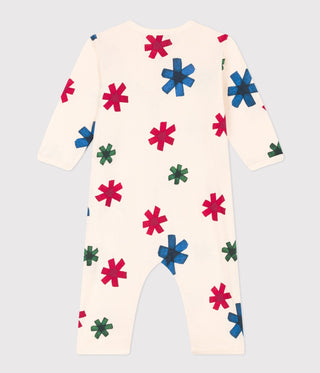 Babies' Footless Happy Family Themed Cotton Pyjamas