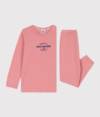 Children's Unisex Striped Cotton Pyjamas