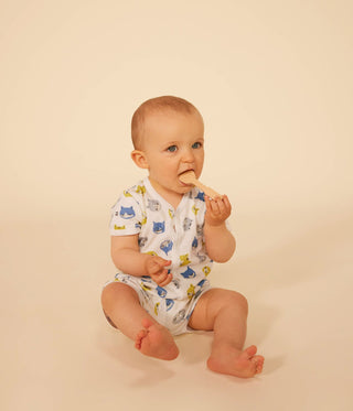 Babies' Cotton Playsuits - 2-Pack