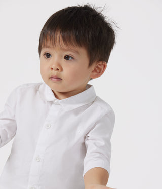 Babies' Plain Cotton Shirt 