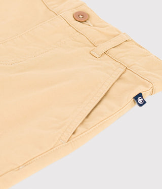 Boys' Cotton Canvas Bermuda Shorts