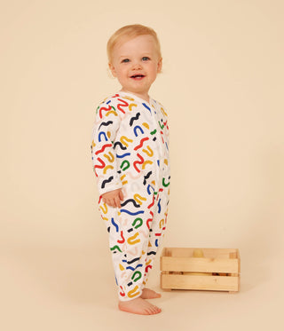 Babies' Luminous Print Footless Cotton Pyjamas