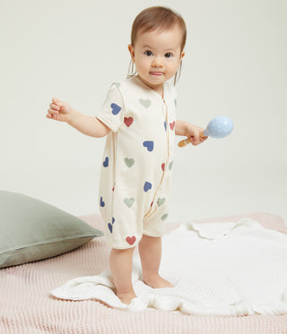 Babies' Short Cotton Playsuit