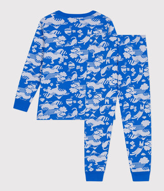 Children's Long-Sleeved Cotton Pyjamas
