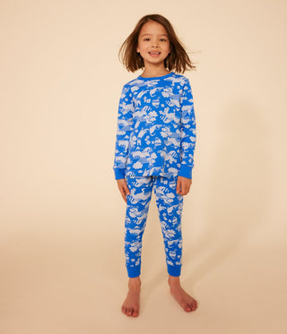 Children's Long-Sleeved Cotton Pyjamas