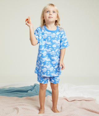 Children's Short Cotton Print Pyjamas