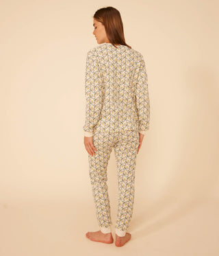 Women's Floral-pattern Cotton Pyjamas