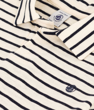 Boys' Short-Sleeved Cotton Polo Shirt
