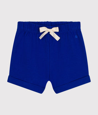 Babies' Blue Lightweight Jersey Shorts
