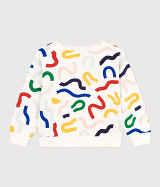 Children's Lightweight Printed Fleece Sweatshirt