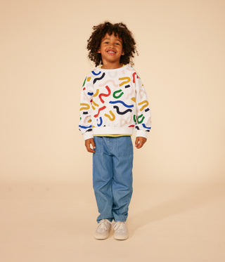 Children's Lightweight Printed Fleece Sweatshirt