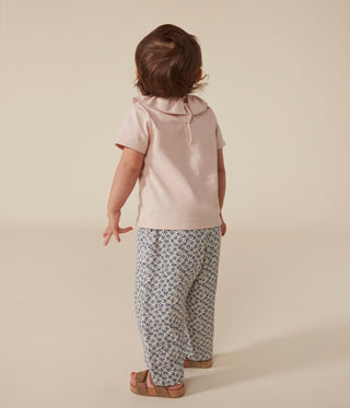 Babies' Short-Sleeved Jersey Blouse
