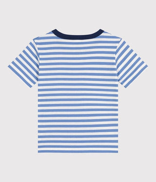 Boys' Stripy Lightweight Jersey T-shirt
