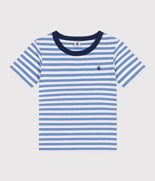 Boys' Stripy Lightweight Jersey T-shirt