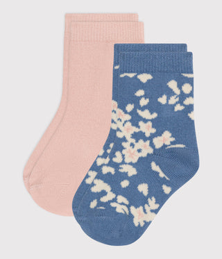 Babies' Floral Socks - 2-Pack