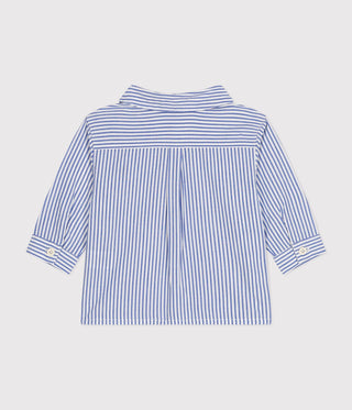 Babies' Striped Poplin Shirt