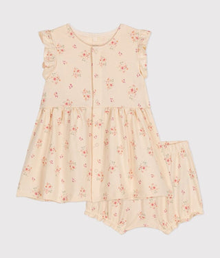 Babies' Lightweight Jersey Dress and Bloomers