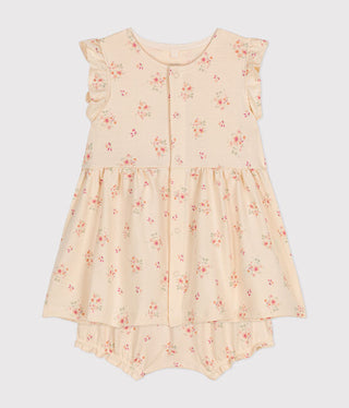 Babies' Lightweight Jersey Dress and Bloomers