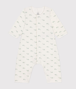 Babies' Footless Cotton Bodyjama