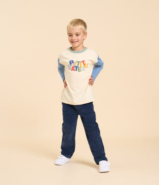 Boys' Straight-Fit Corduroy Trousers