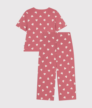 Women's Cotton Heart Print Pyjamas