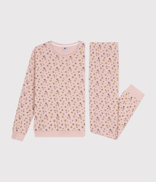 Women's Cotton Floral Print Long-Sleeved Pyjamas