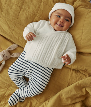 Babies' Wool and Cotton Cardigan