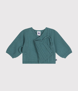 Babies' Wool and Cotton Cardigan