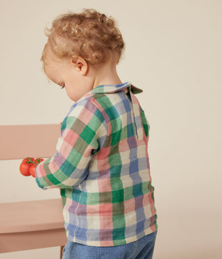 Babies' Cotton Gauze Blouse