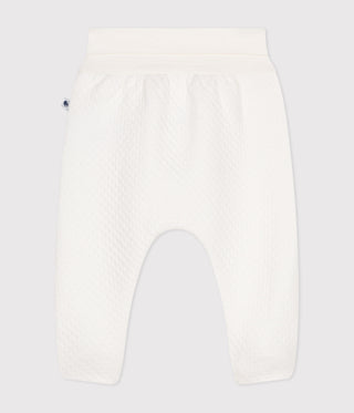 Babies' Tube Knit Trousers with Feet