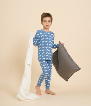 Children's Cotton Whale Print Pyjamas