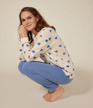 Women's Cotton Pyjamas in Two Materials