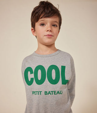 Children's Long-Sleeved T-Shirt In Fine Jersey