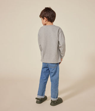 Children's Long-Sleeved T-Shirt In Fine Jersey