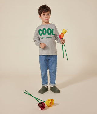 Children's Long-Sleeved T-Shirt In Fine Jersey