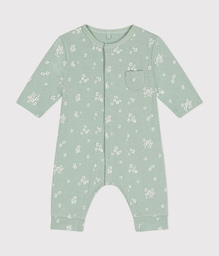 Babies' Flora Long Jumpsuit in Tube Knit