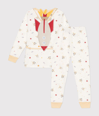 Children's Space Fancy Dress Pyjamas in a Cotton Print