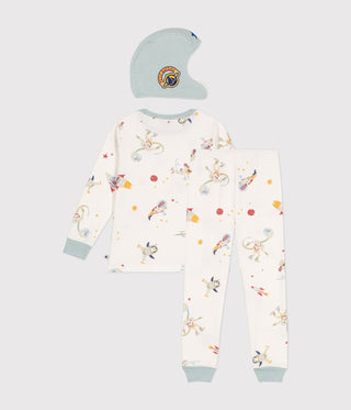 Children's Space Print Fancy Dress Cotton Pyjamas