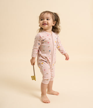 Babies' Printed Cotton Footless Pyjama Suit