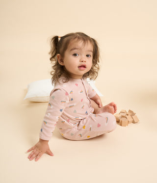 Babies' Printed Cotton Footless Pyjama Suit