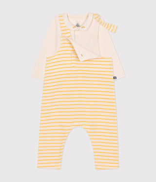 Babies' Dungarees and Cotton Bodysuit Gift Set