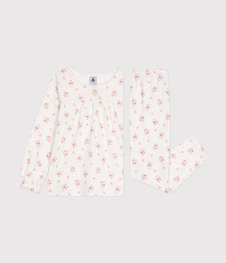 Children's Floral Printed Cotton Pyjamas