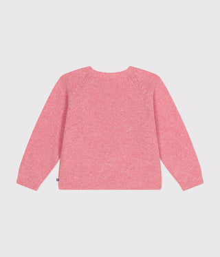 Girls' Cardigan Containing Wool