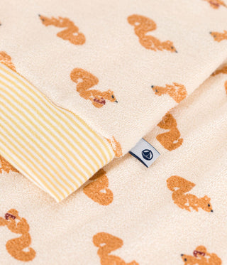 Children's Squirrel Print Brushed Terry Towelling Pyjamas