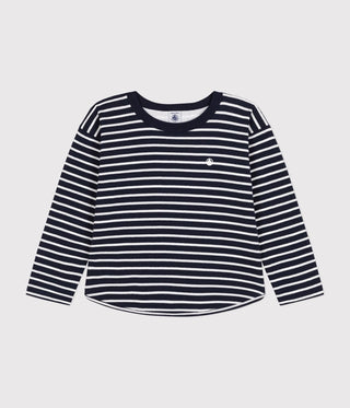 Children's Long-Sleeved Tube Knit T-Shirt