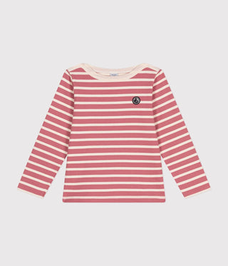 Children's Iconic Breton Top In Cotton