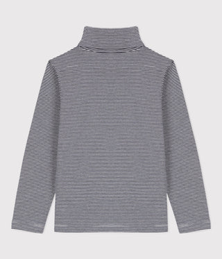 Children's Cotton Roll Neck Top