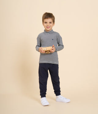 Children's Cotton Roll Neck Top