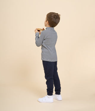 Children's Cotton Roll Neck Top