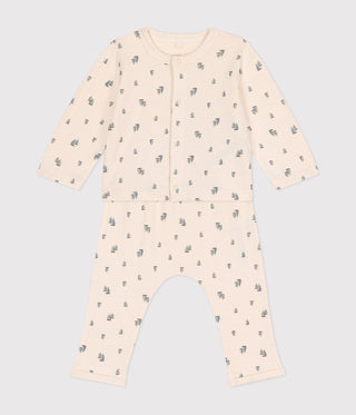 Babies' Two-Piece Set In Tube Knit Fabric